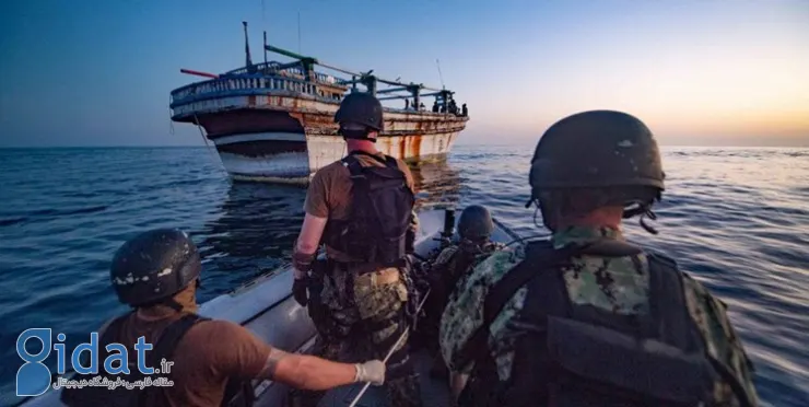 عملیات انتحاری در نزدیکی کشتی آمریکایی در دریای سرخ