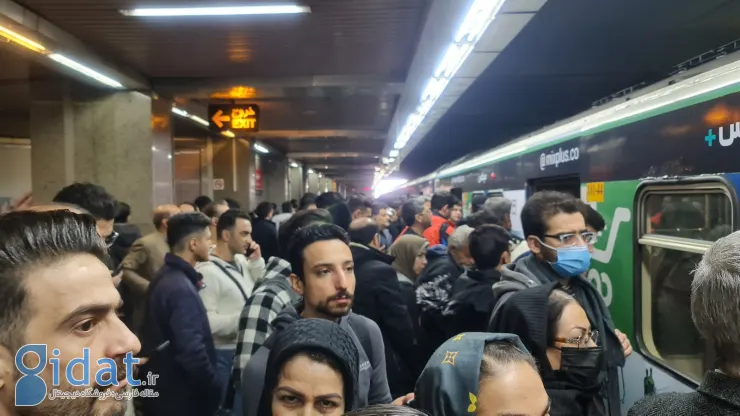 اتفاق اذیت کننده‌ای که در مترو تهران تبدیل به یک عادت شده!