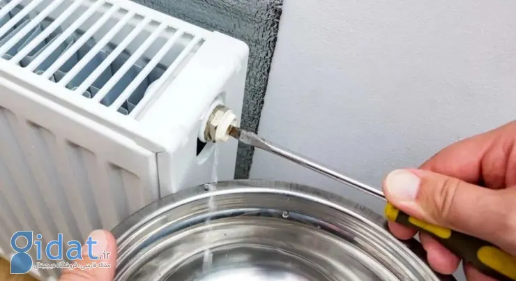۶ مرحله آسان برای هواگیری رادیاتورها و سیستم‌های گرمایشی