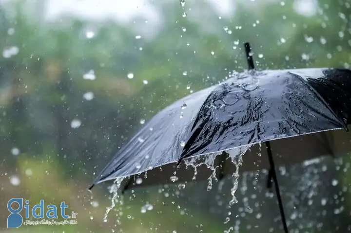 بارش شدید باران این استان ها را فرا گرفته است