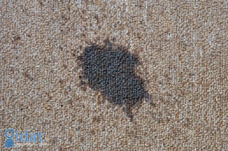 ۱۲ روش قطعی خلاصی از لکه‌های فرش