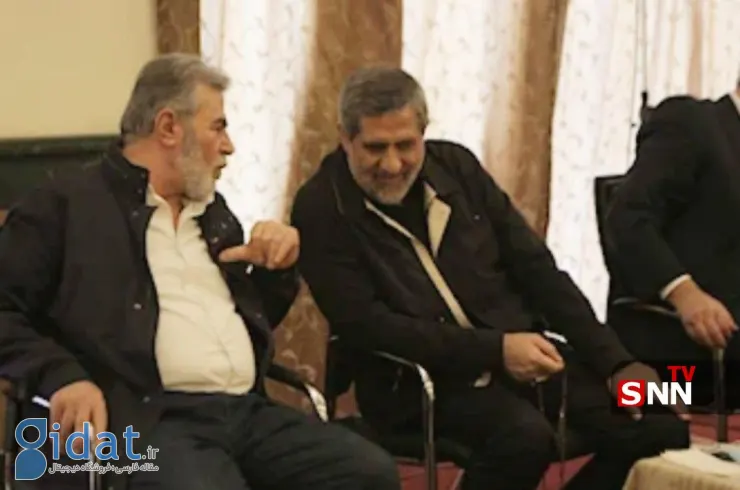 تصویری از حاج رمضان در کنار زیاد نخال