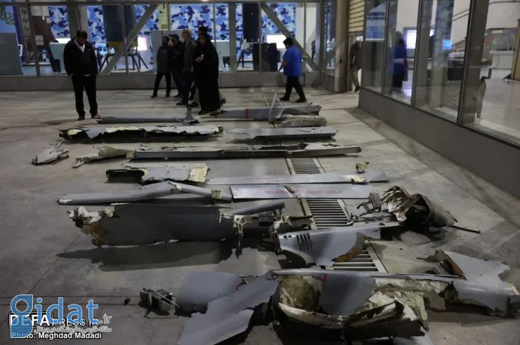 لاشه پهپادهای «هرون» و «هرمس» در نمایشگاه سپاه