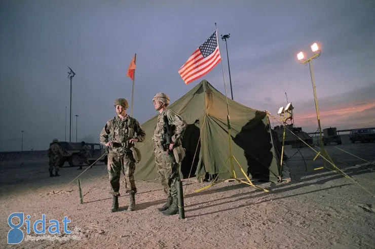 استقرار ناگهانی تیپ 101 هوابرد ایالات متحده در اربیل