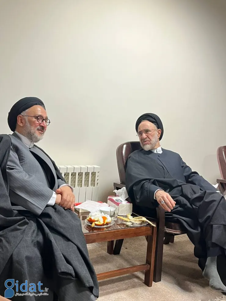 جدیدترین عکس سید محمد خاتمی در سال 1403