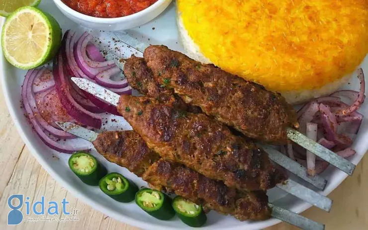 طرز تهیه لول کباب به روش بازاری و با طعم عالی