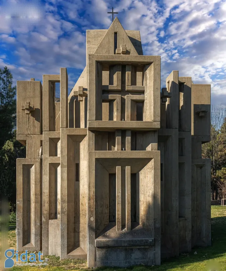 عجیب ترین کلیسای جهان در دل معماری مدرن تهران