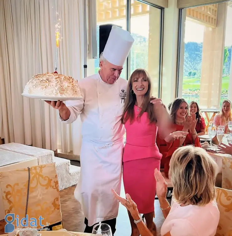 عکسی از تولد ۷۶ سالگی بازیگر زن سریال پزشک دهکده