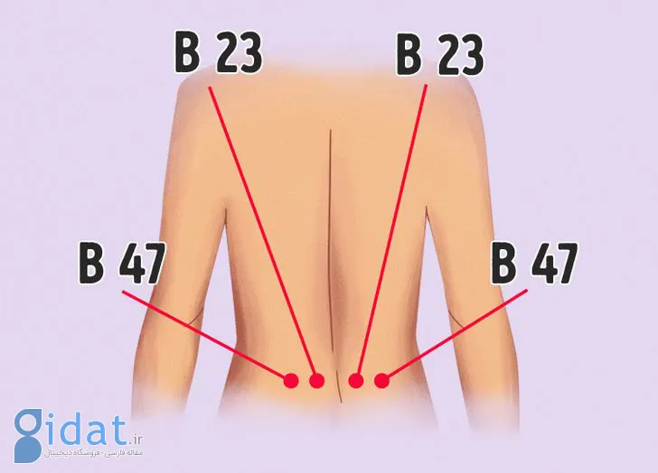 با فشار دادن این ۱۴ نقطه از دردهای بدنی خلاص شوید