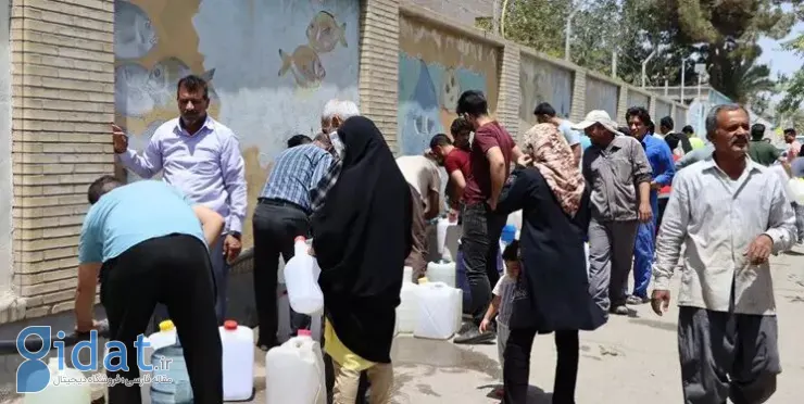 فیلم تلخ بی آبی مردم در گرمای جهنمی زاهدان