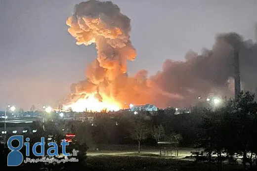 شنیده شدن صدای انفجار مهیب در شهر کی‌یف