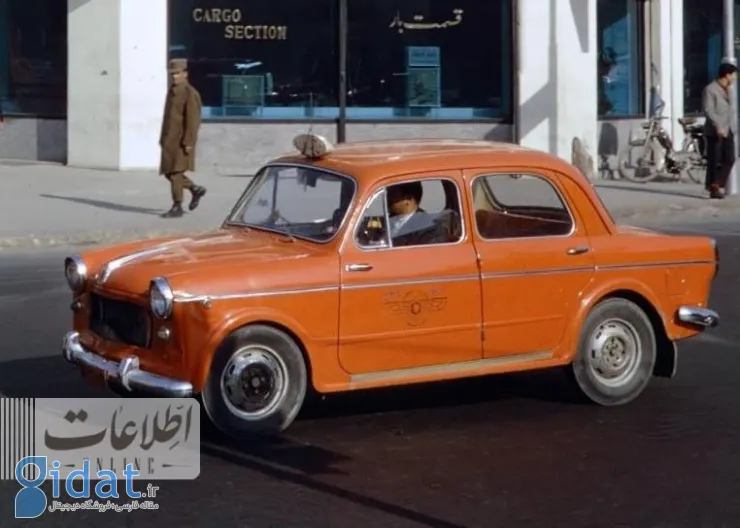 عکس جالب از تاکسی‌های شیک تهران در ۷۰ سال قبل 