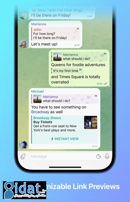 تحول بزرگ در نحوه پاسخ‌دهی به پیام‌ها در تلگرام