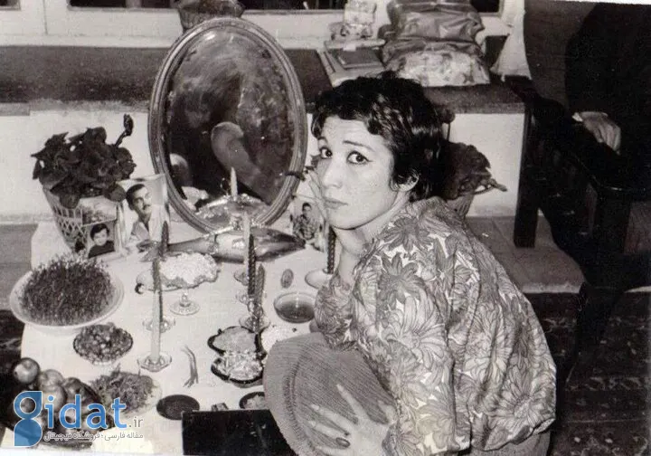 عکسی از مراسم ازدواج فروغ فرخزاد و پرویز شاپور