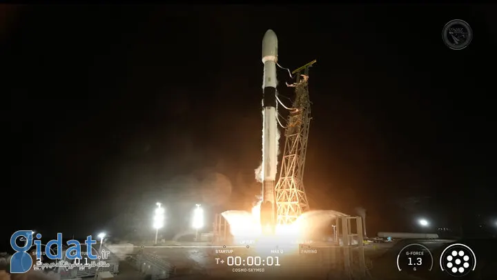 قدرتمندترین موشک جهان روی سکوی پرتاب رفت