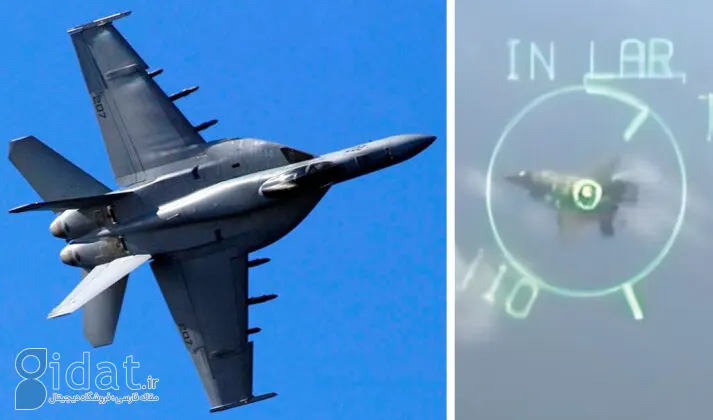 اف-۳۵ در نبرد با یک جنگنده قدیمی شکست خورد