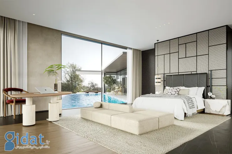 بزرگترین اتاق خواب تهران که بیشتر شبیه تالار عروسی است