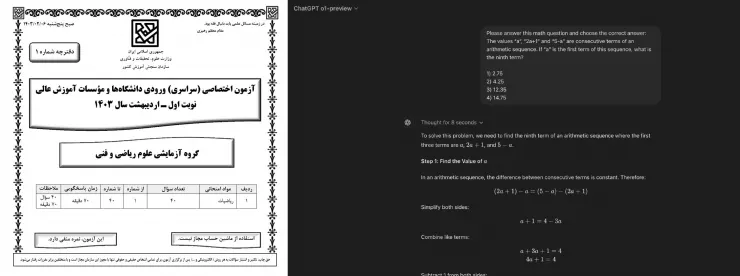 هوش مصنوعی امتحانات ایران را شرمنده کرد!