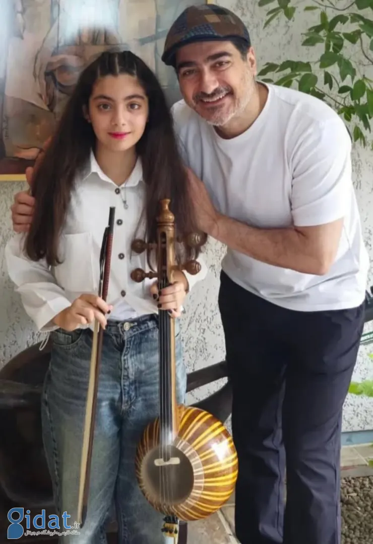عکسی از همایون شجریان در کنار شاگرد جذاب و زیبایش