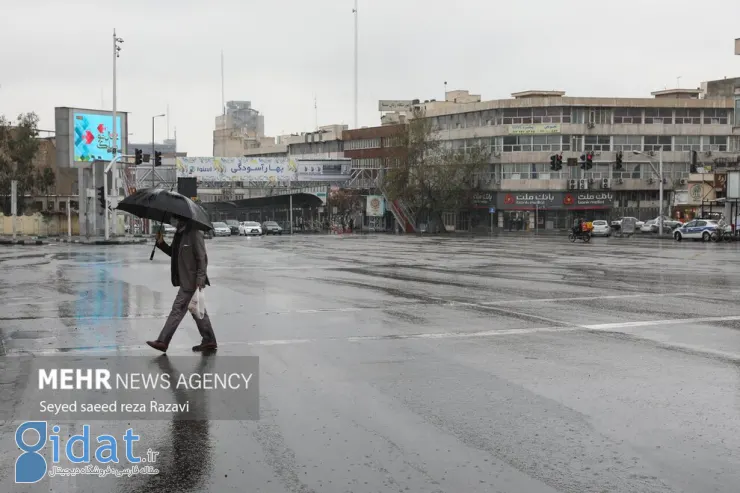 خیابان‌های خلوت تهران در نوروز ۱۴۰۲ 