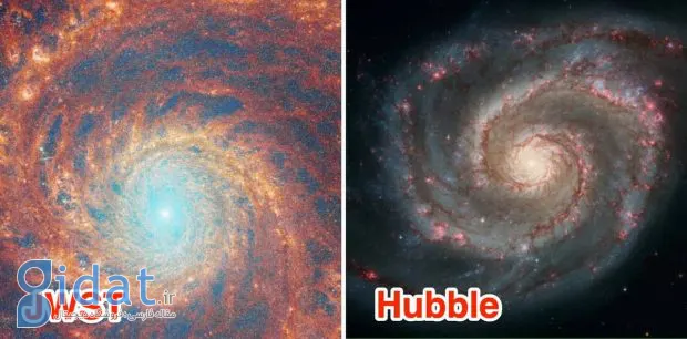 عکس جدید جیمز وب از کهکشان گرداب شما را شگفت زده خواهد کرد