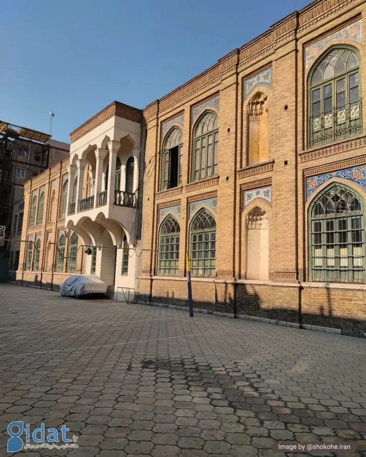 معماری-دبیرستان-فیروز-بهرام