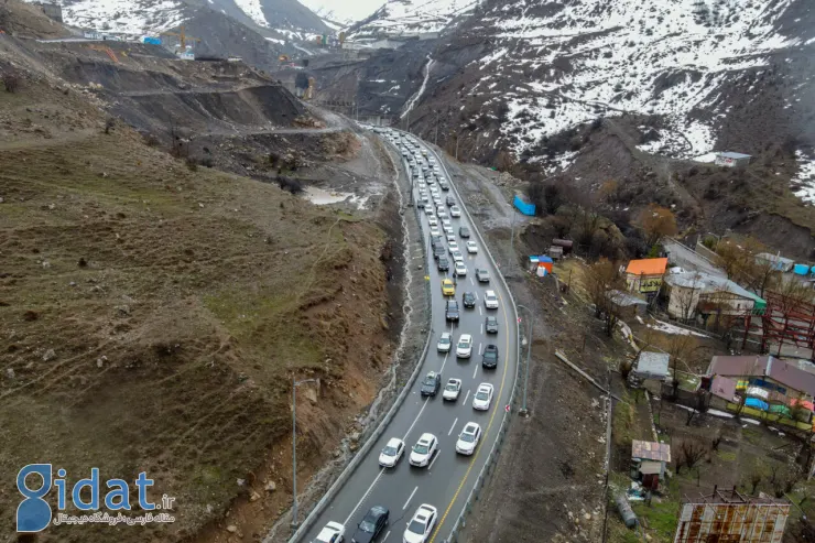 این جاده از ساعت 12 امروز یک طرفه می شود