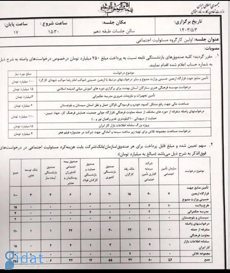 واکنش به عکسی خبرساز درباره صندوق بازنشستگی