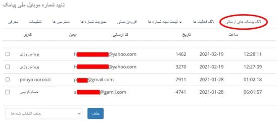 افزونه تایید شماره تلفن همراه برای  WHMCS