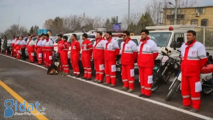 آمادگی هلال احمر پس از هشدار هواشناسی برای استان تهران