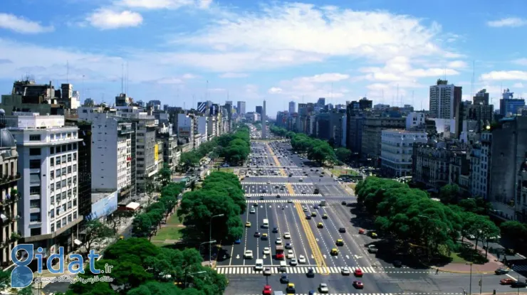 عریض‌ترین خیابان دنیا کجاست؟