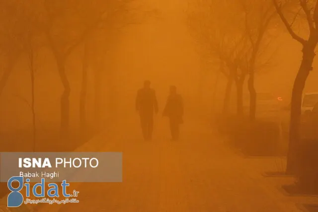 نادرترین رویداد گرد و غبار در جاده‌های ایران