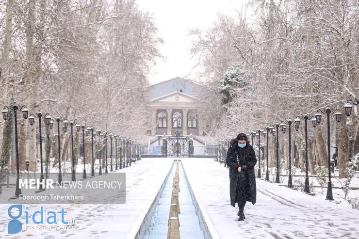 تصاویر جذاب و حال خوب کُن از هوای برفیِ تهران