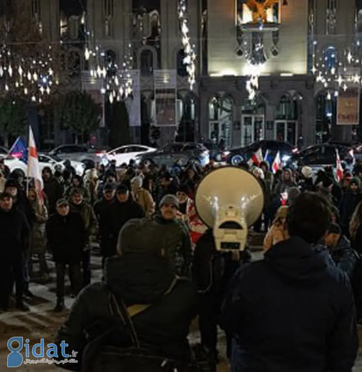 پایتخت گرجستان ناآرام شد