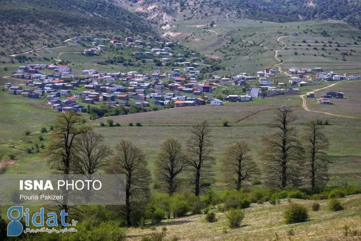 جاده دیدنی «توسکستان» و ییلاق «جهان نما»