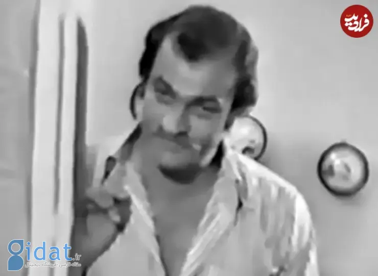 چهره «فتحعلی اویسی» در ۳۳ سالگی در اولین فیلمش، ۱۳۵۷