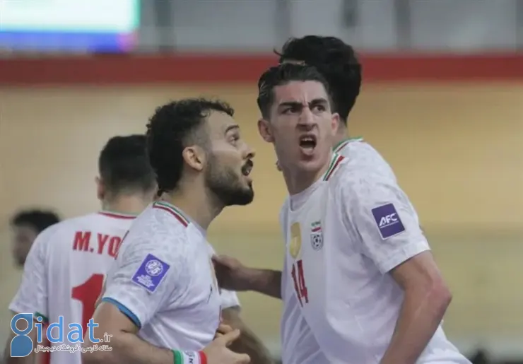 تیم ملی فوتسال ایران پیش افتاد