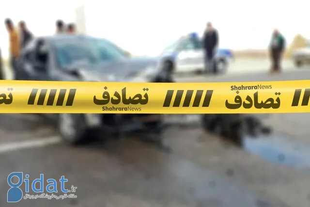 تصادف مرگبار سرنشین 8 ساله پژو در اتوبان طبس