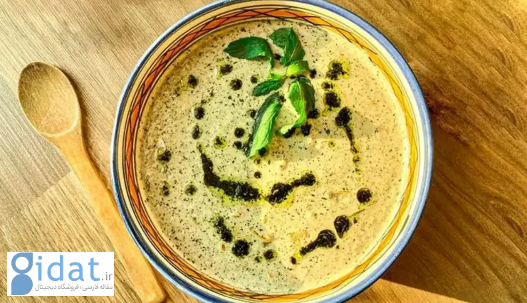 طرز پخت آش بادمجان و کشک همدانی