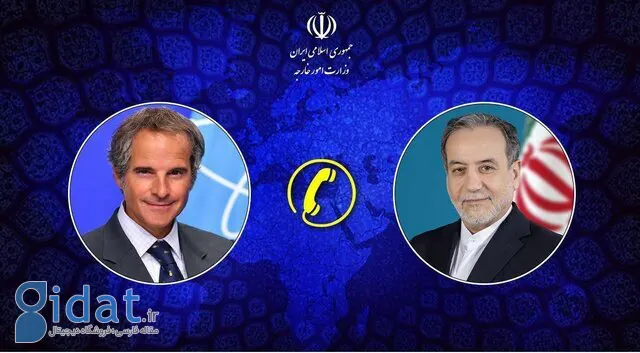 جزئیات گفتگوی تلفنی مهم گروسی با عراقچی