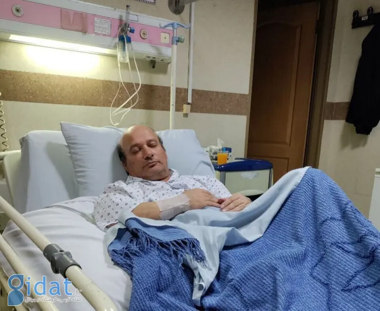 اولین تصویر از قلقلی پس از حمله قلبی منتشر شد