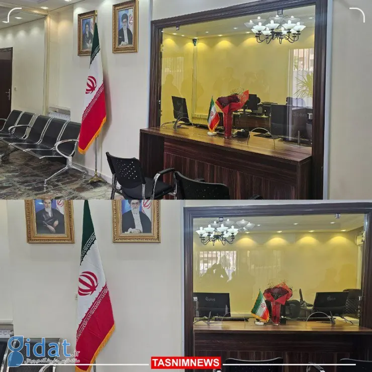 اولین تصاویر از داخل کنسولگری جدید ایران پس از حمله اسرائیل