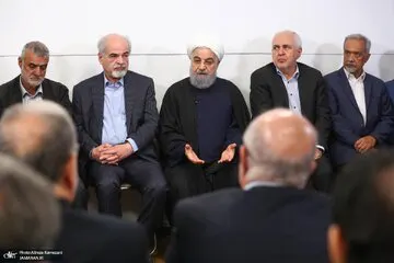 حمایت حسن روحانی از حمله شب گذشته ایران