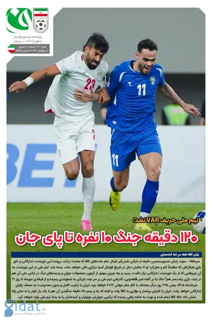 تصمیم غیرمنتظره فدراسیون درباره امیر قلعه‌نویی