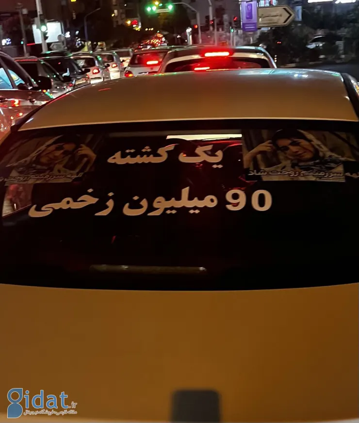 تصاویر الهه حسین نژاد در سراسر کشور گسترده شد