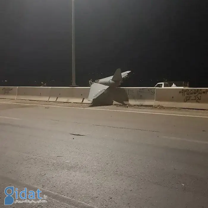 عکس واضح از یک پهپاد اسرائیلی در دزفول