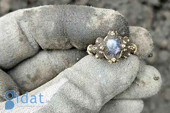 حلقه طلایی قرون وسطایی پس از ۸۰۰ سال پیدا شد