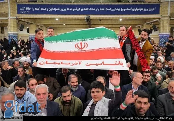 تصاویری از دیدار مدیران باشگاه تراکتور با رهبر انقلاب