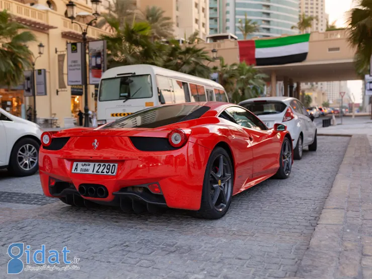 پلاک ماشینی در دبی که از خود ماشین گرانتر است!