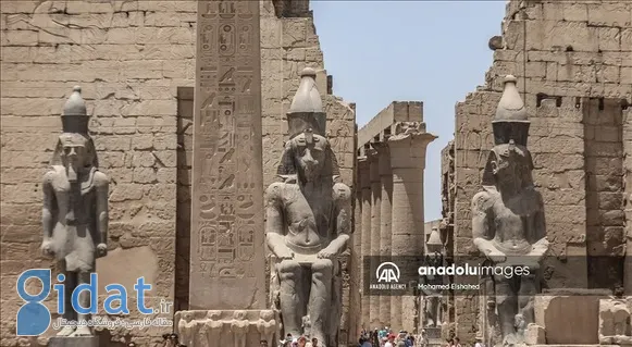 تصاویر واقعی معبد آمن‌هوتپ در مصر! 